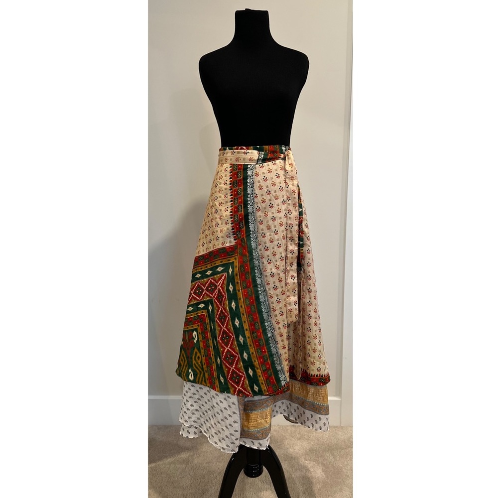 Vintage wrap around skirt